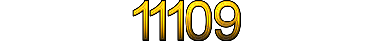 Number 11109
