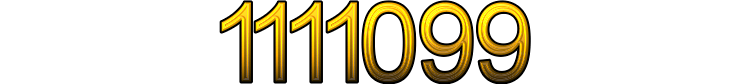 Number 1111099