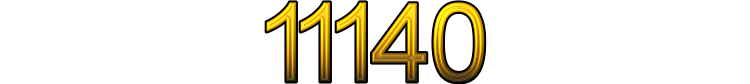 Number 11140