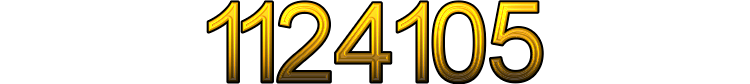 Number 1124105