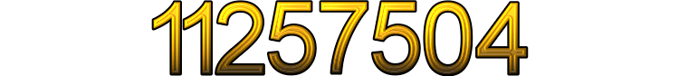 Number 11257504 Number 11257504