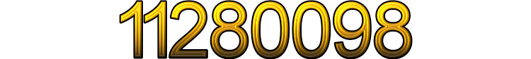 Number 11280098 Number 11280098