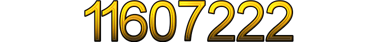 Number 11607222 Number 11607222