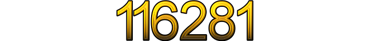 Number 116281