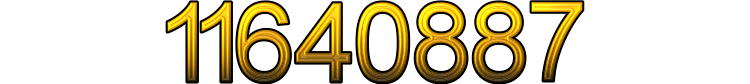 Number 11640887 Number 11640887