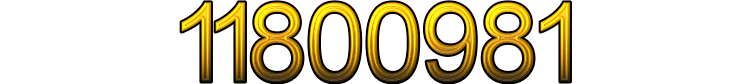 Number 11800981