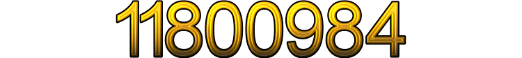 Number 11800984