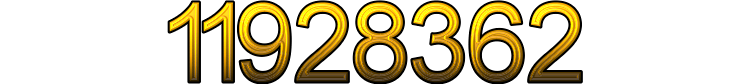 Number 11928362