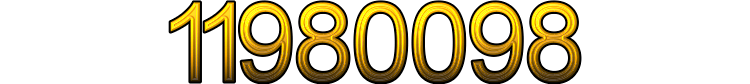 Number 11980098 Number 11980098