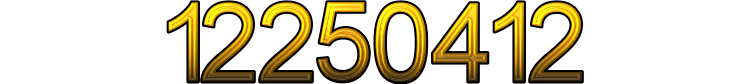 Number 12250412