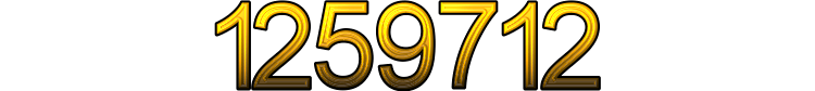 Number 1259712