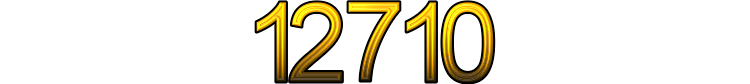 Number 12710