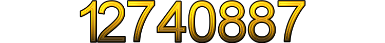 Number 12740887 Number 12740887