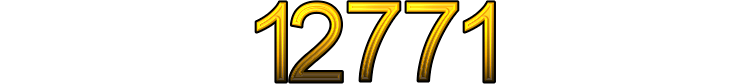 Number 12771