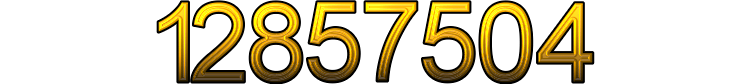 Number 12857504