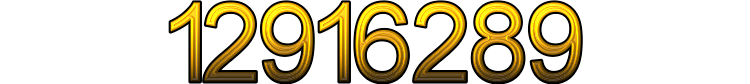 Number 12916289