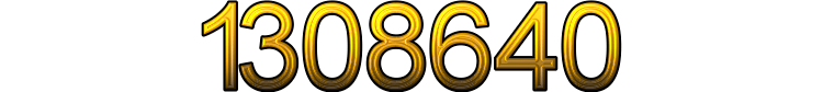 Number 1308640