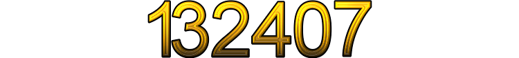 Number 132407