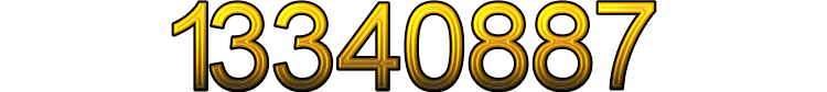 Number 13340887