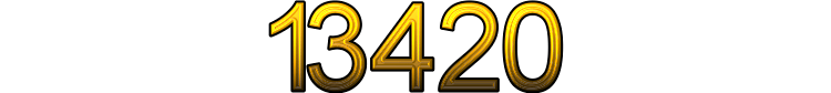 Number 13420