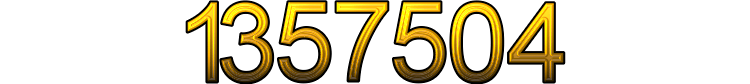 Number 1357504