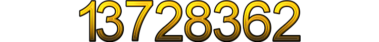Number 13728362