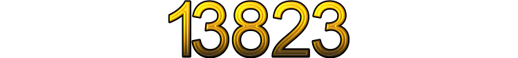 Number 13823