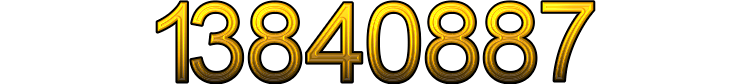 Number 13840887 Number 13840887