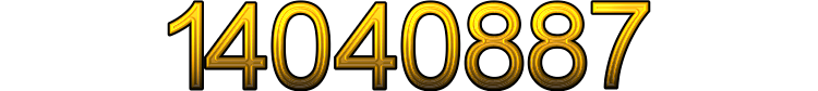 Number 14040887