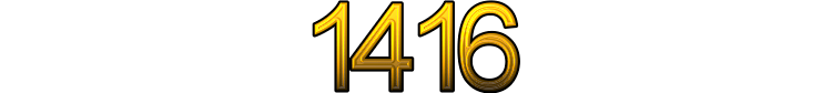 Number 1416