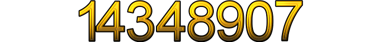 Number 14348907