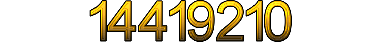 Number 14419210 Number 14419210