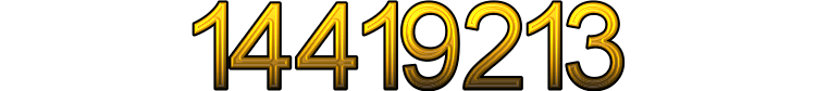 Number 14419213 Number 14419213