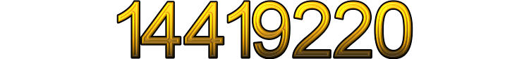 Number 14419220