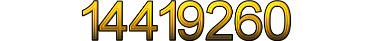 Number 14419260 Number 14419260