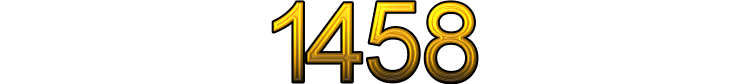 Number 1458