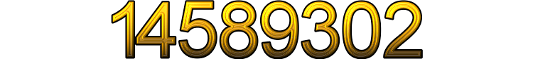 Number 14589302
