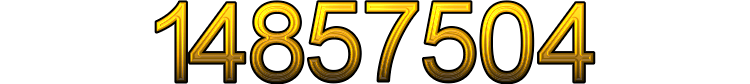 Number 14857504 Number 14857504