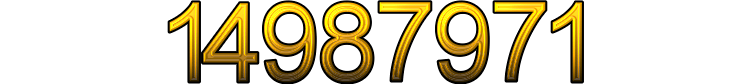 Number 14987971