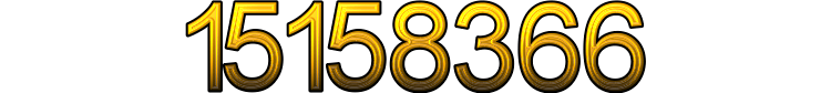 Number 15158366 Number 15158366