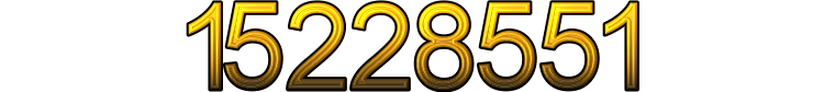 Number 15228551 Number 15228551