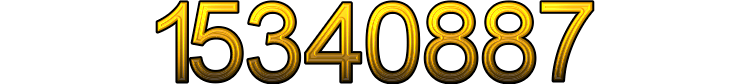 Number 15340887