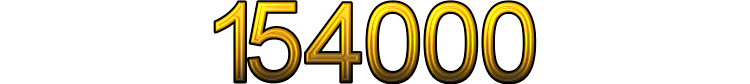 Number 154000