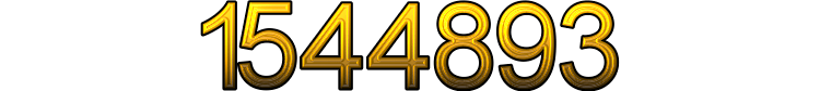 Number 1544893