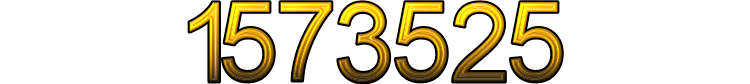 Number 1573525