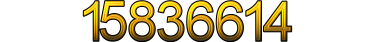 Number 15836614 Number 15836614