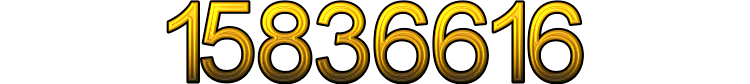 Number 15836616 Number 15836616