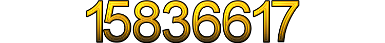 Number 15836617 Number 15836617