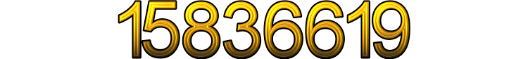 Number 15836619
