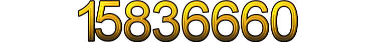 Number 15836660